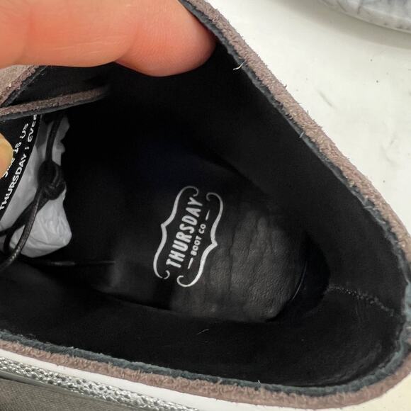 Thursday Boot Co Mens 16 Chukka Boot Ash Scout Suede Leather Handmade Shoes - Picture 9 of 14